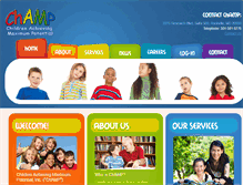 Tablet Screenshot of childrenachieving.com